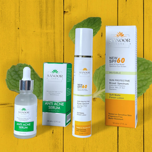 Sunscreen + Anti Acne Serum
